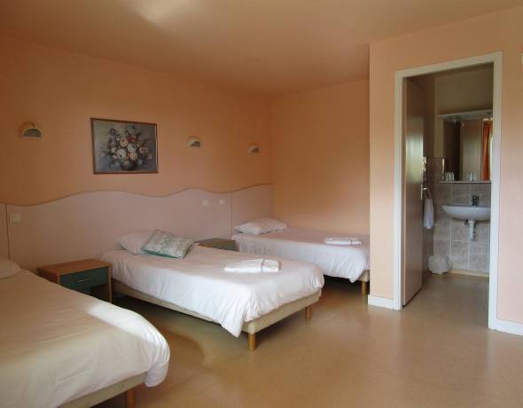 Chambre  triple hotel le gabriel caudan lorient